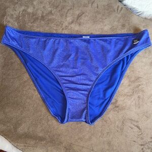 Hollister *NWOT* Women’s Blue Sparkly Bikini Bottoms